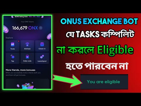 ONUS ONX Live Withdraw Onus Exchange || Onus Tap Tap Withdraw Listing Update