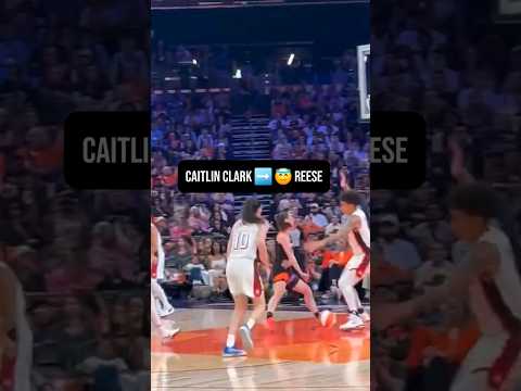 😱 #CaitlinClark INSANE No Look to AngelReese | #indianafever #caitlinclarkhighlights #short #shorts