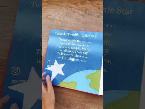 Twinkle Twinkle Little Star ~ Nursery rhymes #bookreels #booktok #booktube #bookrecommendations