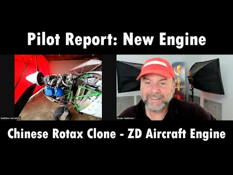 Clone Wars! 1st Customer installed Rotax "Clone" ZD Aircraft Engine - Zenith CH701 - MMATT Channel