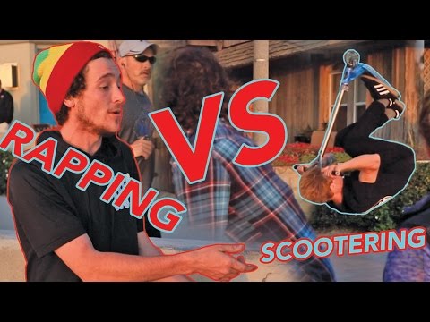 RAPPER VS SCOOTER RIDER