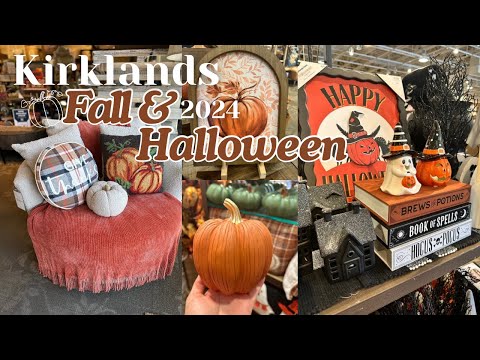 *NEW* KIRKLANDS FALL & HALLOWEEN DECOR 2024! Fall decor 2024! #kirklands #falldecor #halloweendecor