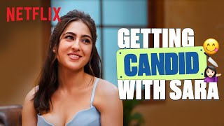 Sara Ali Khan Talks About Dal Chawal, Acting, the KILLER & the Murder Mubarak Cast 🫣 | Netflix India