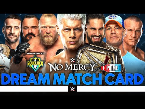 WWE No Mercy 2024 - Dream Match Card [v4] | Bevelock