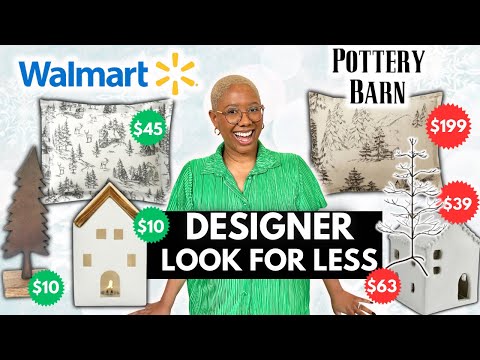 NEW Pottery Barn Inspired Walmart Home Decor Under $60!!