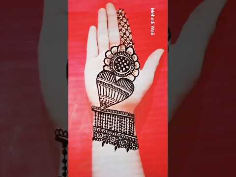 303 Number Easy Mehndi Design Trick @mehndiwali23 #mehndi #trending #youtubeshorts #shorts #viral