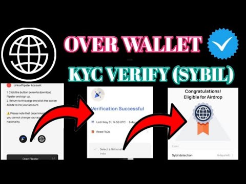 Over Wallet KYC Verification।Over Wallet Sybil Detection।Over Wallet Verification|Over Wallet Update