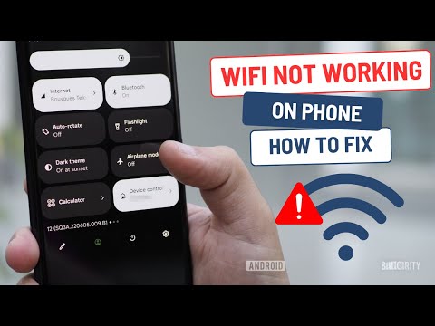 Fix Wi-Fi Not Working on Your Phone