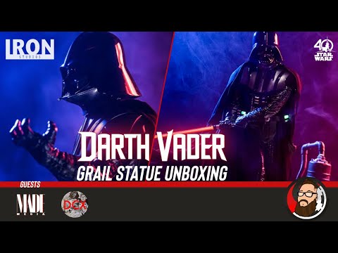 Darth Vader Star Wars Iron Studios 1/4 Scale Statue Unboxing