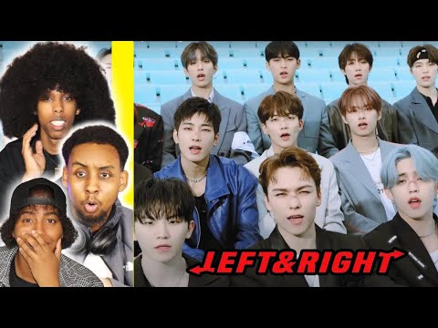 OUR FIRST TIME LISTENING TO SEVENTEEN (세븐틴) 'Left & Right' Official MV | THEY HAD US DANCING 😂