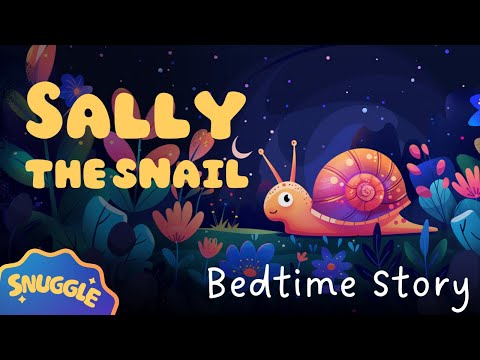 🐌 Sally Explores the Garden 🐌 Peaceful Bedtime Story for Kids with Relaxing Music and Rain