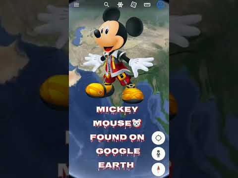 Mickey Mouse Found🤯🐭In Google Map|Google Map Secrets|