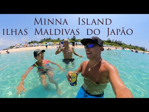 VIDA NO JAPÃO 🇯🇵 MINNA ISLAND OKINAWA A ILHA MALDIVAS DO JAPÃO 2024 VERÃO NO JAPÃO PART 3