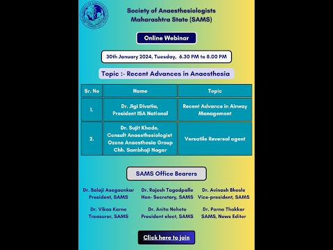 Recent Advances in Anaesthesia