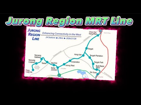 Jurong Region MRT Line🚆Tengah Plantation🚊 Tengah Park 🚊Bukit Batok West🚊