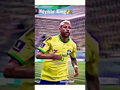 Neymar King 👑 #neymar #football #youtubeshorts #shorts #viral