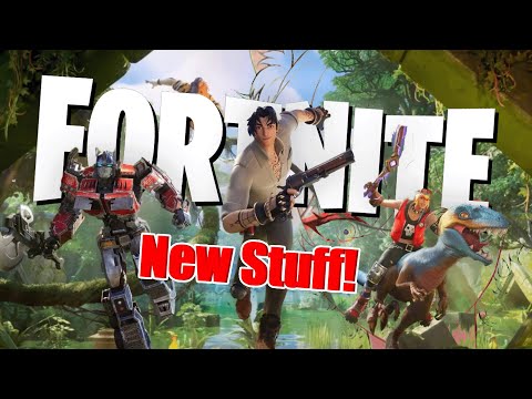 🔴[Fortnite] New Guns, Updated Map... It's too much HALP  |  Open Games