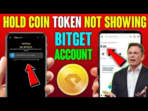 Hold Coin Token Not Showing Bitget Account Problem Solution|Hold Coin Token show nahi kar raha hai