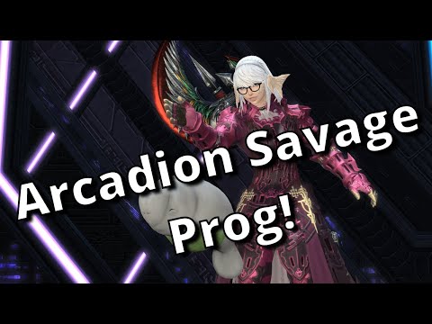 More M4S Arcadion Savage prog Stream! FFXIV Dawntrail