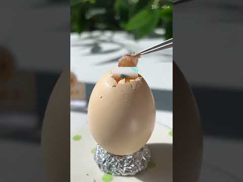 🥚🐔#organic egg#cracking sounds#asmr#satisfying#short