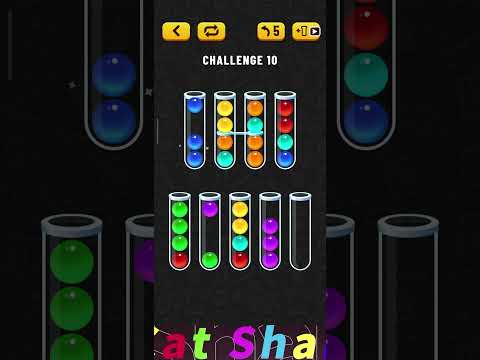 Ball Sort Puzzle Challenges Level 10