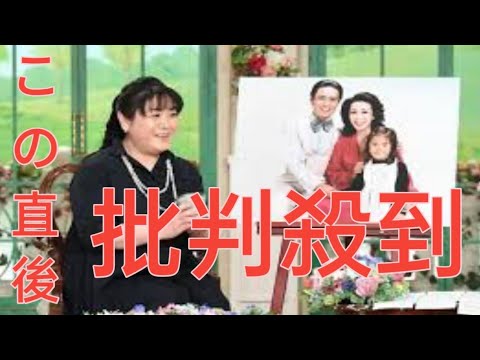 ＜真由子＞津川雅彦さんと朝丘雪路さんの一人娘　今年共に七回忌　母の没後出てきた「大切なもの」の箱とは　「徹子の部屋」で