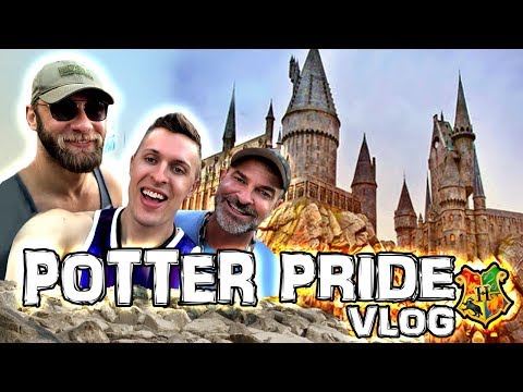 POTTER WIZARDING WORLD MEETS PRIDE - LA Travel Vlog Pt2!