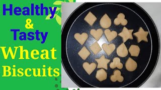 Healthy & tasty wheat biscuits in telugu. #vasusisters#vasusisterschannel#