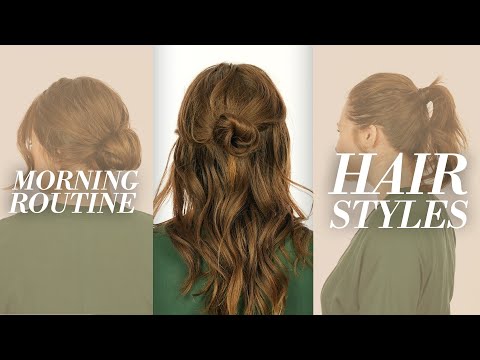 Effortless Hairstyles For Your Morning Routine