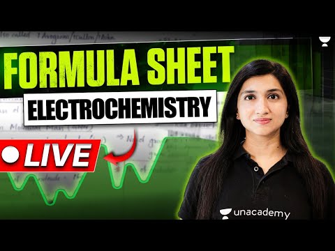 Formula Sheet | Electrochemistry | NEET 2025 | Akansha Ma'am