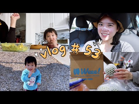 加州人生日記 53 | 艾瑪各種小時光 | 意識到一件事情.... | Toddler Busy Binder | 超大Weee!開箱 | Studio 貼紙終於更新!