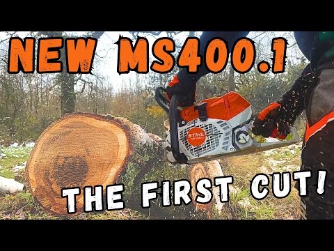 Is the New STIHL MS 400.1 Chainsaw REALLY Worth the Hype? First Test!