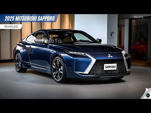 2025 Mitsubishi Sapporo Revealed - a new twist on an iconic old classic car!