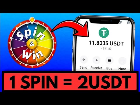 1 SPIN = 2USDT 🔰 On Telegram | no Investment | Free USDT mining site 2024