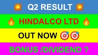 hindalco share latest news|hindalco share q2 results|market results|