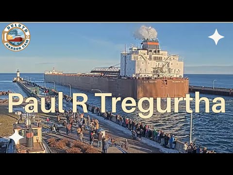 Paul R Tregurtha departed Duluth 12/07/2024