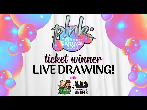 Pink Concert Ticket Giveaway!!! | Community Cat Angels & Two Crazy Cat Ladies