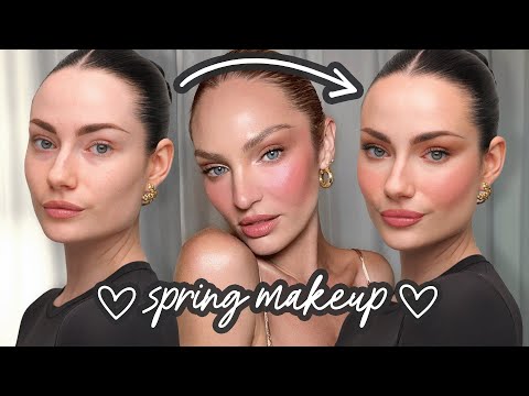 Supermodel Inspired Spring Makeup Look 🌸