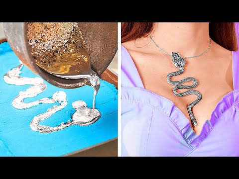 Fascinante Creación de Joyas DIY: ¡Mira cómo Cobran Vida Impresionantes Creaciones!