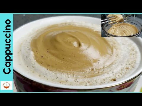 Restaurant Style Cappuccino at Home | Cappuccino Coffee without Machine | Flavour of desi food Ep 15