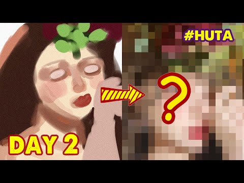 DAY 2 - 30 Days of Drawing Challenge | Digital Art | Huta Chan