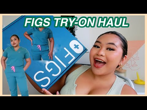 FIGS TRY-ON HAUL + REVIEW | 2021 HYDROGREEN