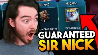 SURPRISE SIR NICHOLAS TITAN EVENT!!! (Pulling My Shards too!) | Raid: Shadow Legends