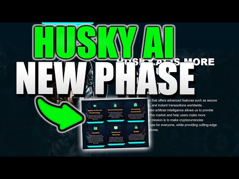 Combine the Power of Blockchain Technology with Artificial Intelligence! Husky AI Crypto!