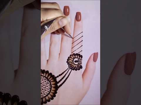 Easy coin mehndi design trick #mehandi #ytshorts #shorts #trending #viralvideo