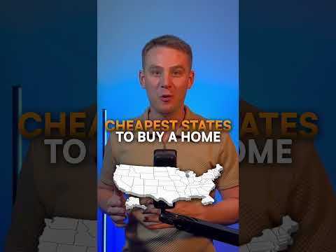 7️⃣Cheapest States To Live And Buy A Home In #realestate #realestateinvesting #cashflow #cheaphouses