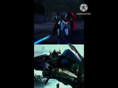 optimus tfp vs optimus bayverse (todos sus fulpowers) si starsaber