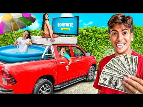 ULTIMO A SAIR DO CARRO GANHA $10,000!