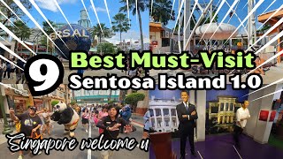 Best 9 Things to DO in Sentosa Island Singapore 1.0 | Singapore Travel Guide 2024