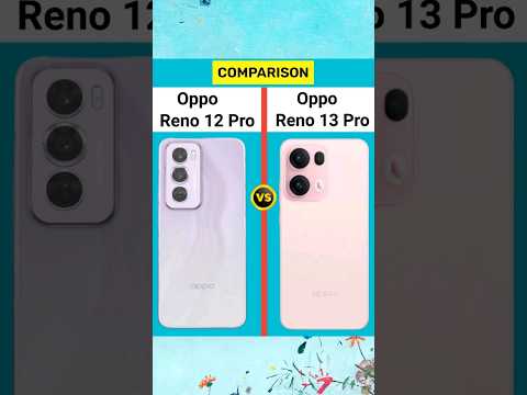 Oppo Reno 12 Pro vs Oppo Reno 13 Pro